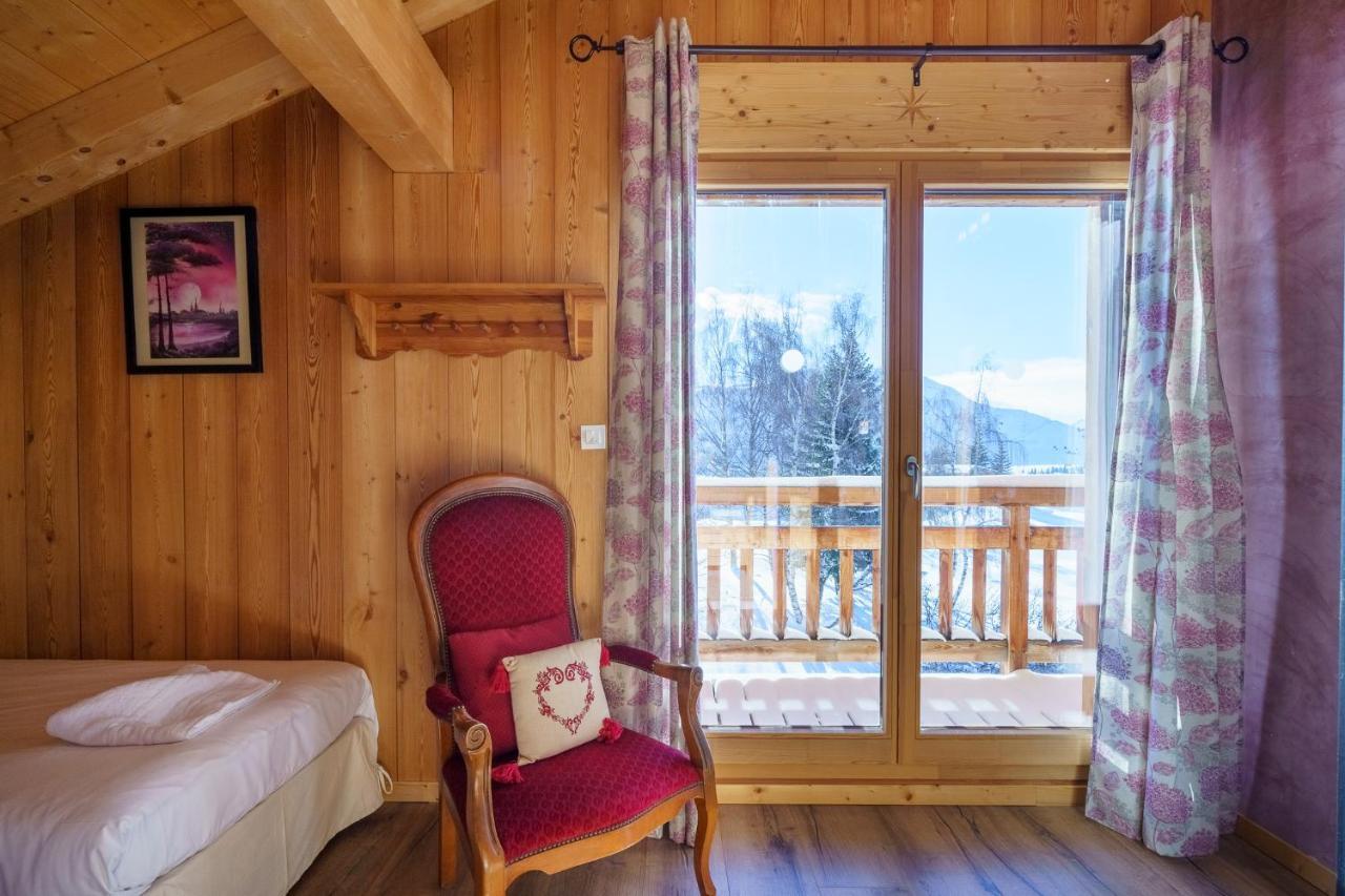 Вилла Les Balcons Du Golf Альп-д'Юэз Экстерьер фото