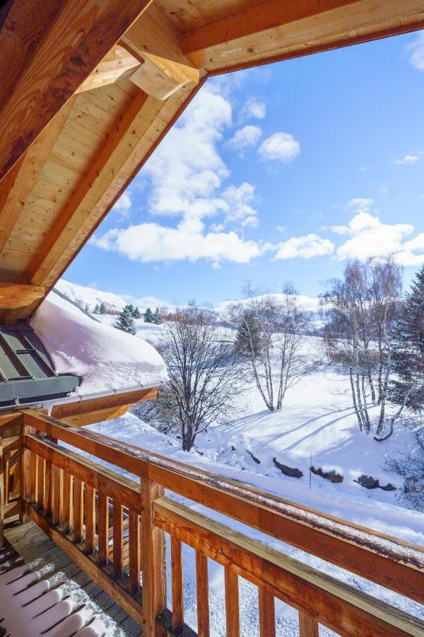 Вилла Les Balcons Du Golf Альп-д'Юэз Экстерьер фото