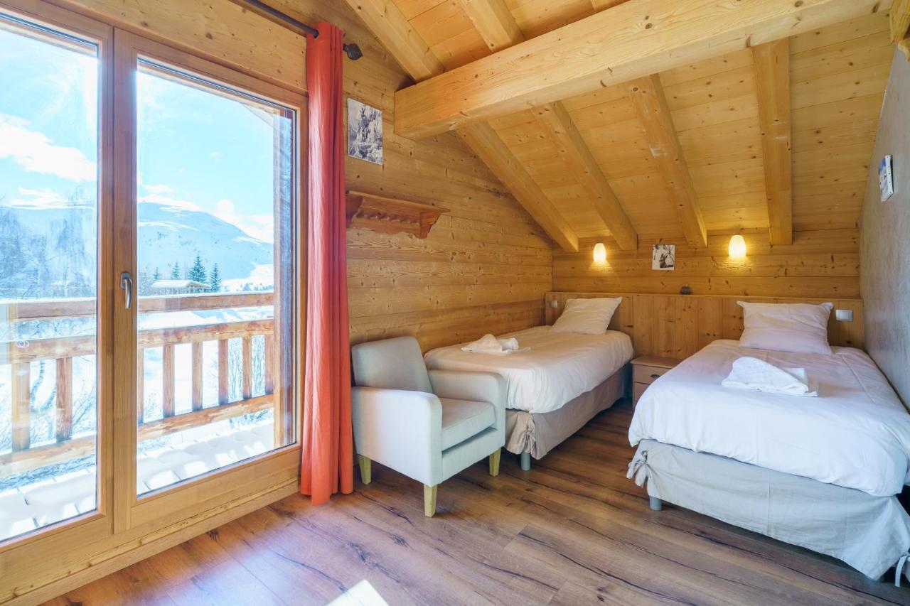 Вилла Les Balcons Du Golf Альп-д'Юэз Экстерьер фото