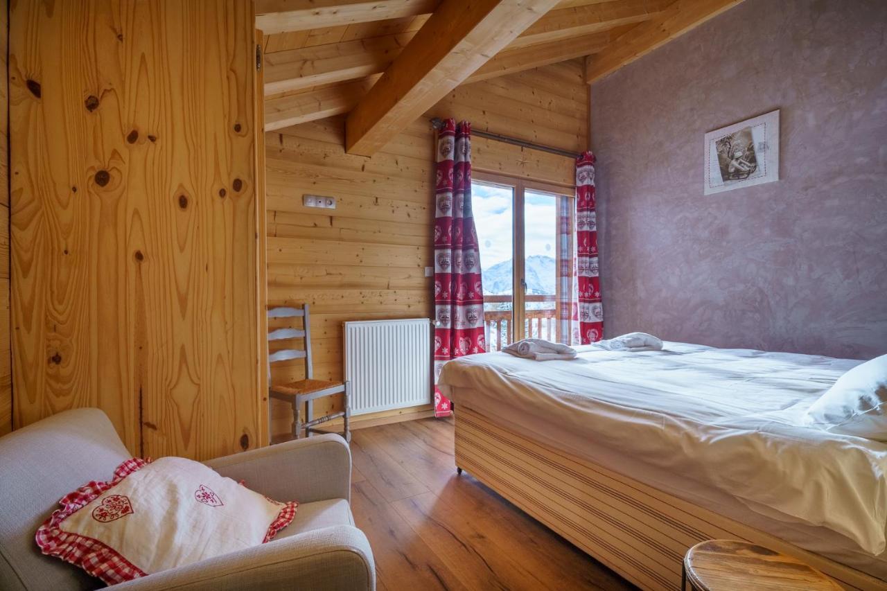 Вилла Les Balcons Du Golf Альп-д'Юэз Экстерьер фото