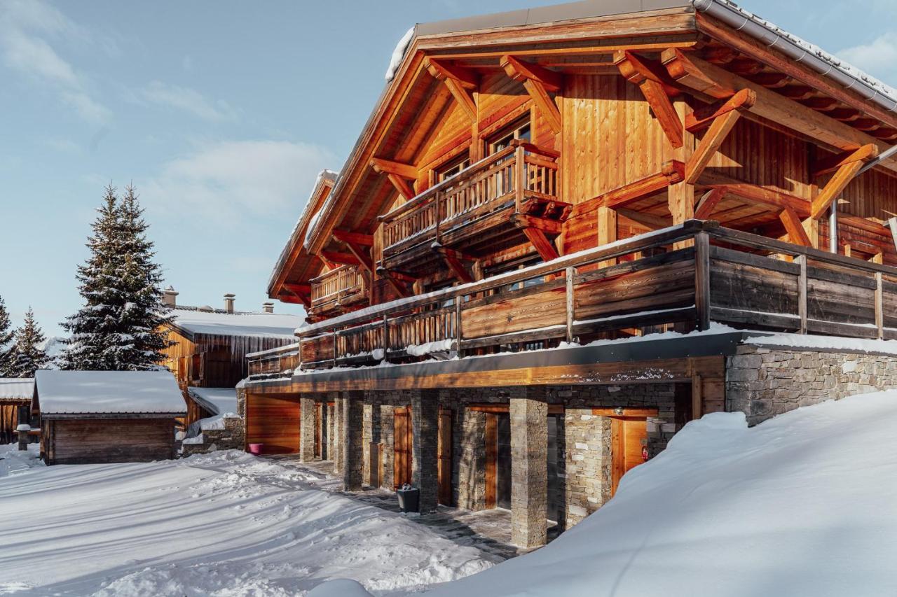 Вилла Les Balcons Du Golf Альп-д'Юэз Экстерьер фото