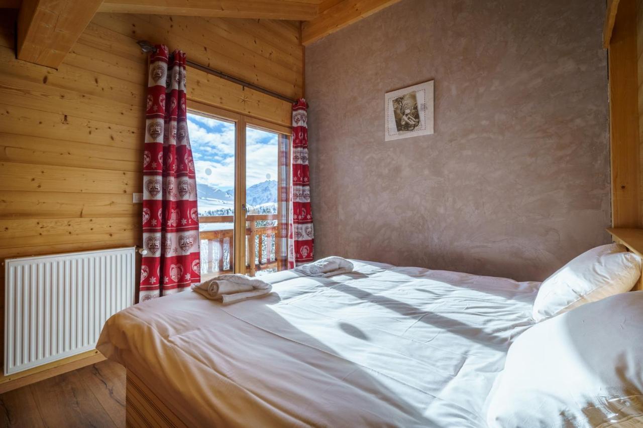 Вилла Les Balcons Du Golf Альп-д'Юэз Экстерьер фото